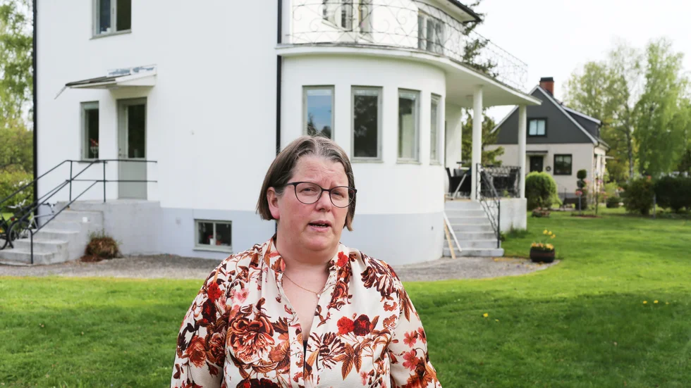 Området "Hammarn" i Roma/Björke verkar locka centerpartister. En av dem är Therese Olofsson, ordförande i öns mellersta C-krets.