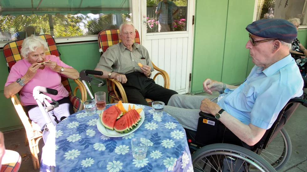 Vattenmelon kan vara ett läskande sätt att återställa vätskebalansen i värmen. PRO Kalmar län har sammanställt underlag från nio kommuner i länet för att få en bild av beredskapen inför sommaren. Genrebild.