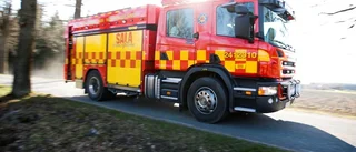Man brottsmisstänkt efter brand i Flen