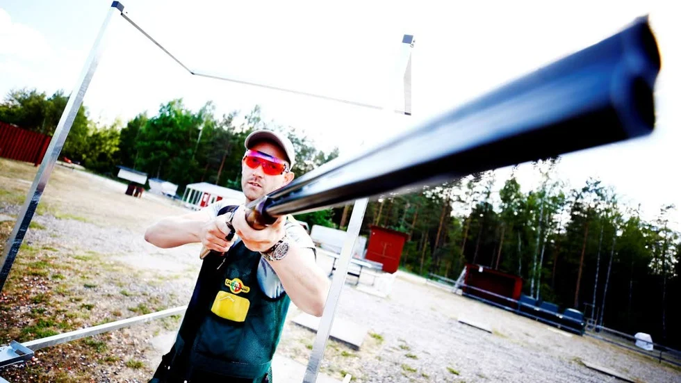 Richard Berg hade en lyckad VM-debut på Irland.