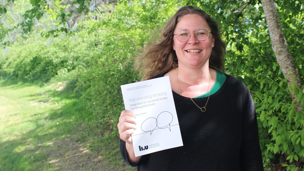 Charlotte Styrenius Löthman har tittat på integration vid förskolor på landsbygden.