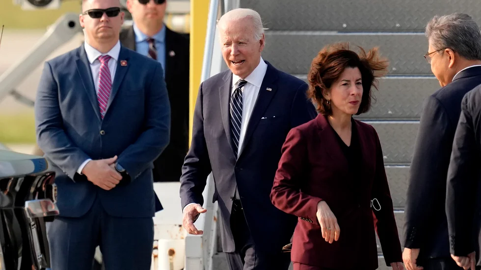 USA:s president Joe Biden har anlänt till den sydkoreanska staden Pyeongtaek där han ska träffa landets president Yoon Suk-yeol.