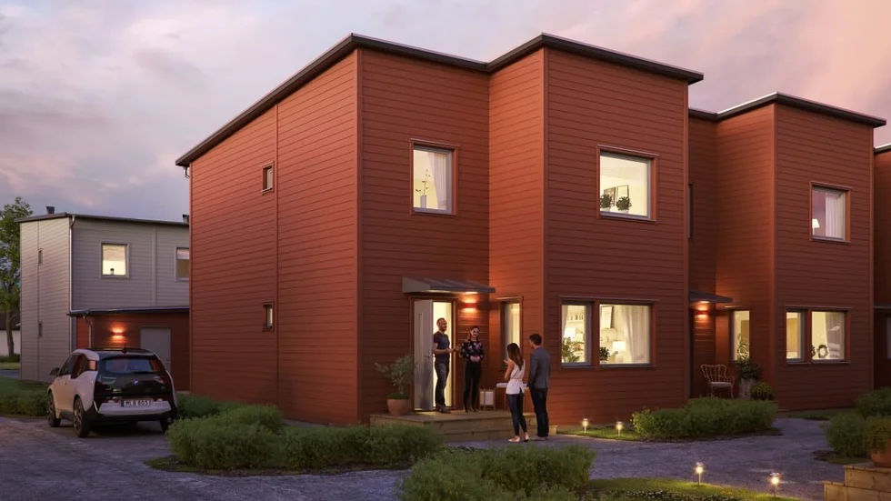 Nytt bostadsområde i Gammelstad