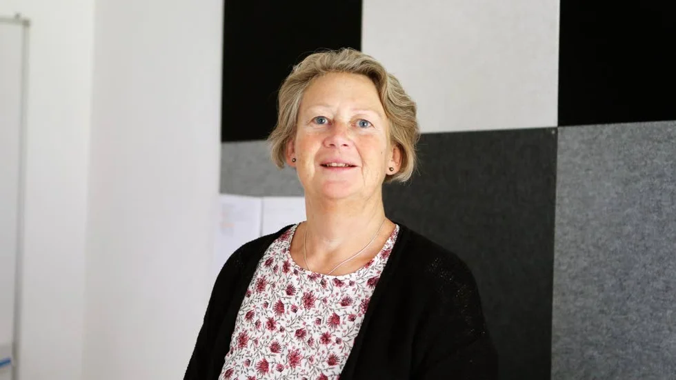 Gunnel Ahlgren, ordförande för Lärarförbundet på Gotland.