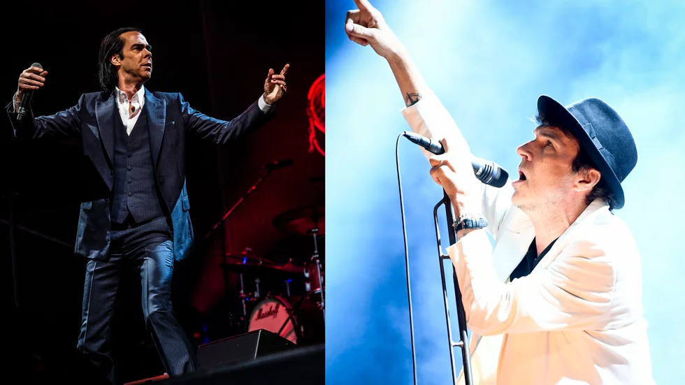 Nick Cave och Joakim Thåström finner varandra som 14-åringar i den animerade serien "Before they were gods". Arkivbild.