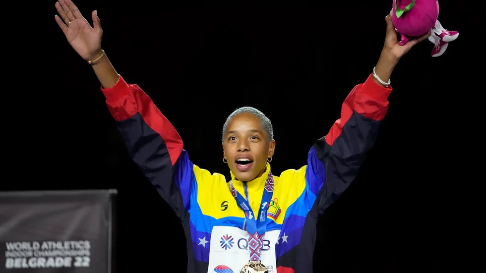 Yulimar Rojas fick en imponerande start på utomhussäsongen. Arkivbild.