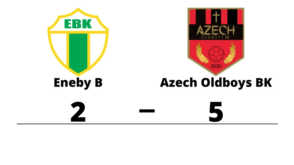 Eneby BK B förlorade mot Azech oldboys BK
