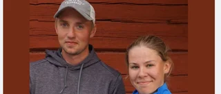 Rasmus och Ebba vinnare av junior-tävlingen – får heldag med golfproffset Robert Karlsson