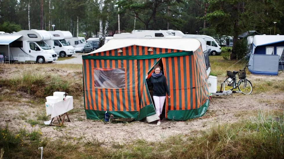 Populär. Sudersands camping är välbesökt och under somrarna tvingas man säga nej till gäster på grund av platsbrist.