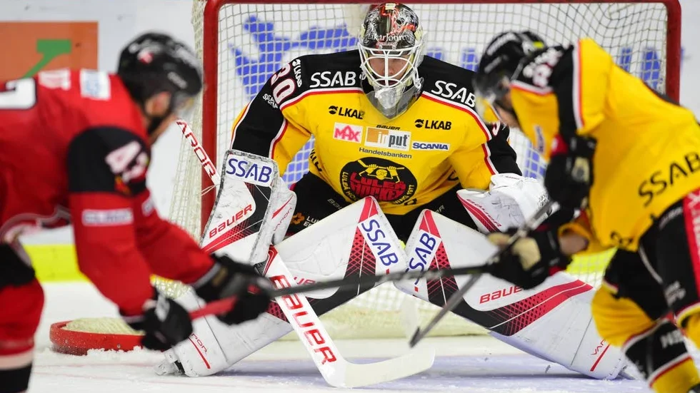 Bäst. Filip Gustavsson visade vid segern, 2–1, att han trivs ypperligt mot just Malmö.