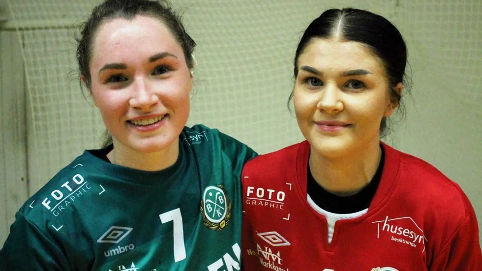 MATCHVINNARE. Moa Nilsson och Karin Nordberg hade stor andel i BBK:s seger över Lidingö.
