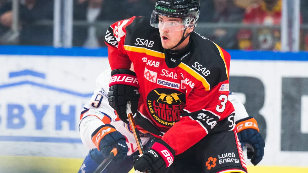 Lucas Ramberg i Luleåtröjan.