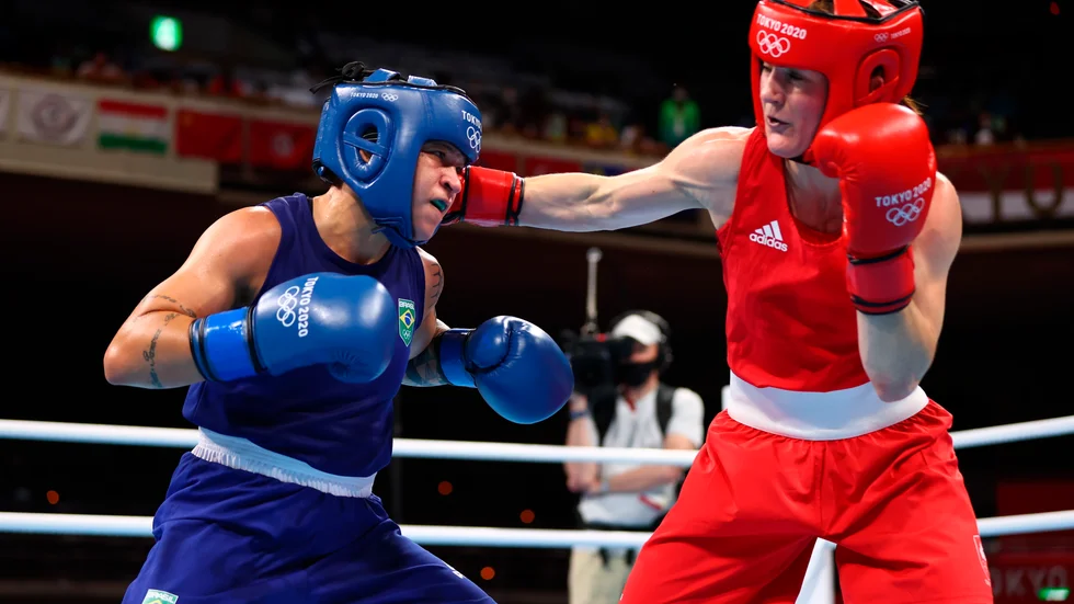 Boxningen verkar vara förlorad som OS-gren. Här en match i damernas OS-turnering i Tokyo i fjol.