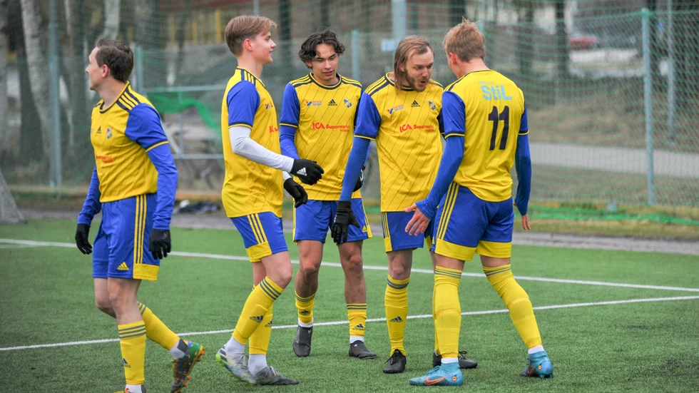 Hampus Stoltz stod för Lira BKs mål i den oavgjorda matchen mot Skogså. 