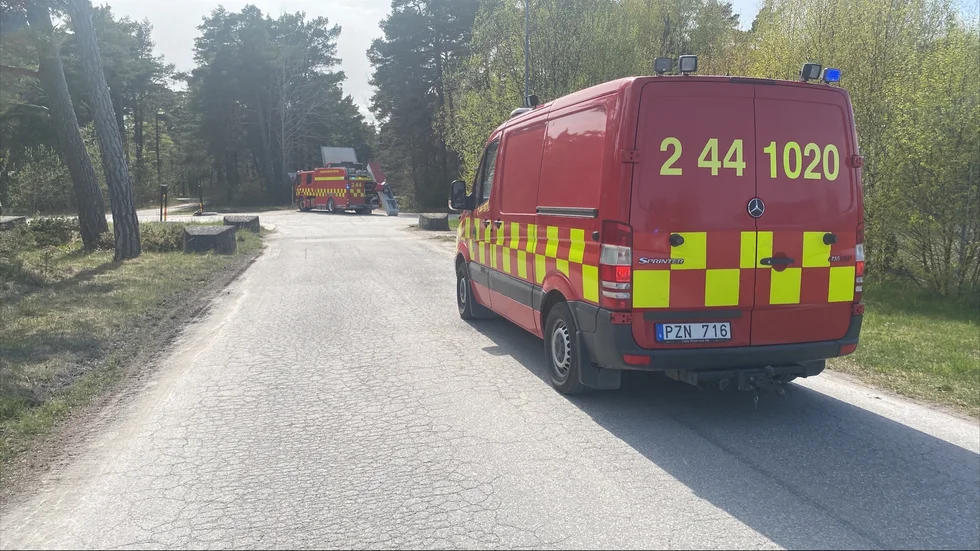 Räddningstjänsten fick det första larmet om olyckan vid klockan 14.17.