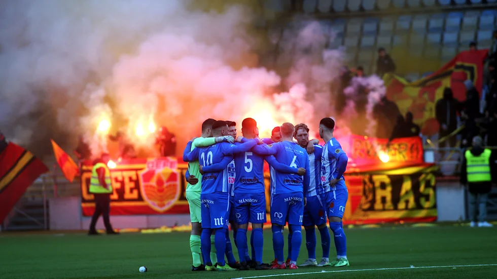 Glödhet vändning när Sleipner vann toppmatchen.