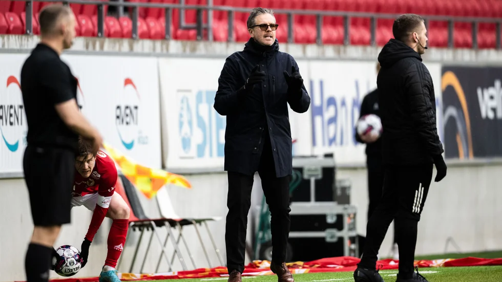 Rikard Norling var nöjd med säsongens första seger i Kalmar. 