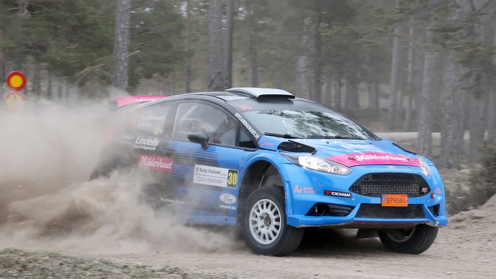 Sebastian Johansson slutade på åtonde plats i Arvika.