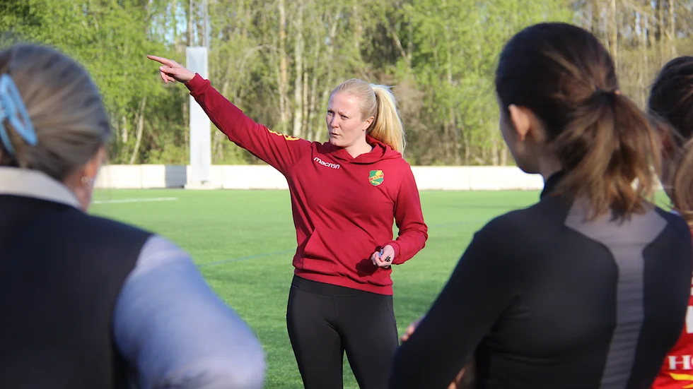 Emelie Bergström ledde ERK till SM-silver i höstas. 