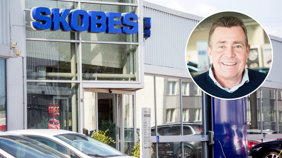 Jerry Thörn, vd för Skobes Bil Nord, ser fram emot nya möjligheter när de inte längre får sälja fabriksnya Fordbilar. 