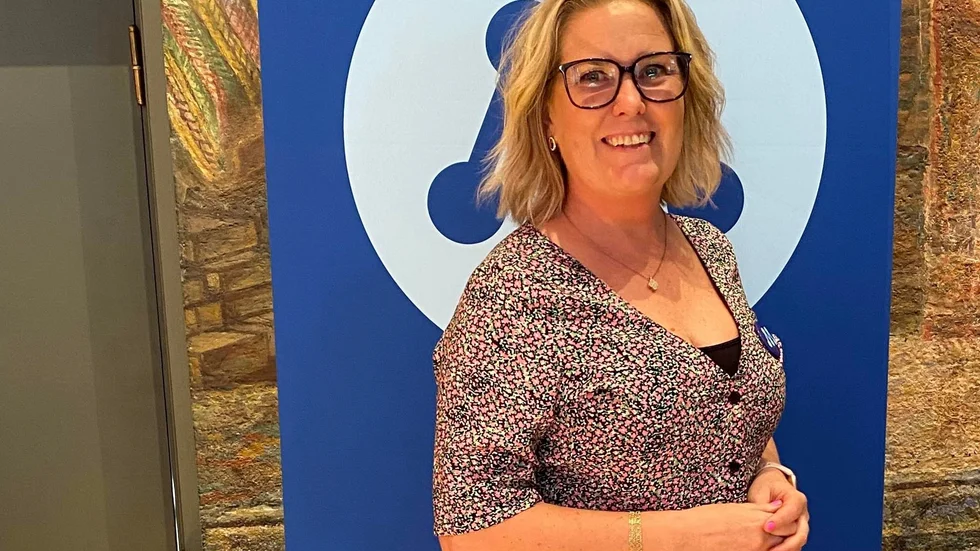 Malin Sjölander valdes om till förbundsordförande.