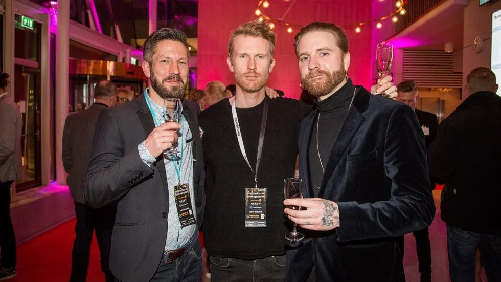 Patrik Björkander, Christian Svahn och Edvin Holm.