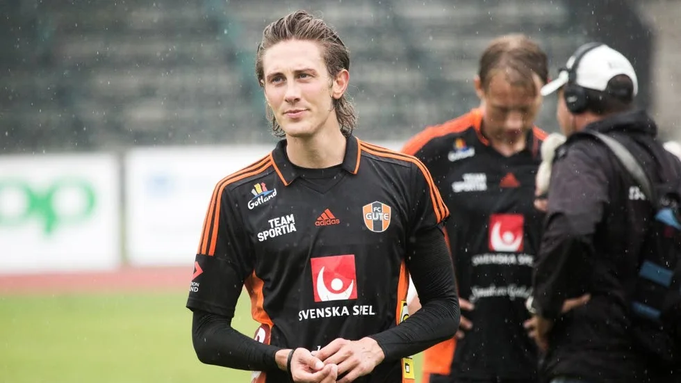 Årets back. FC Gutes Sebastian Starkenberg.