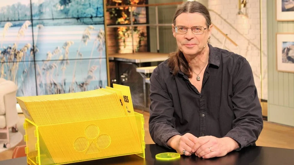 Lars Lundgren från Klinte skrapade fram 250 000 kronor i Nyhetsmorgon.