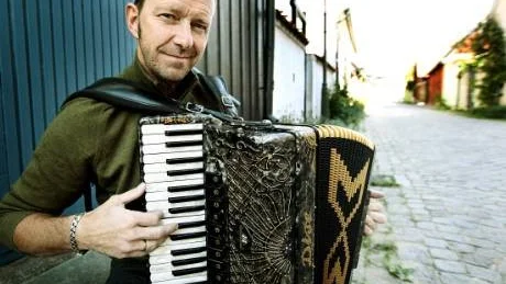 Nybliven Visbybo. Bengan Jansons fru Eva har gotländsk anknytning och familjen är sedan hösten inflyttad från Järvsö till  Visby.Foto: Rolf Jönsson
