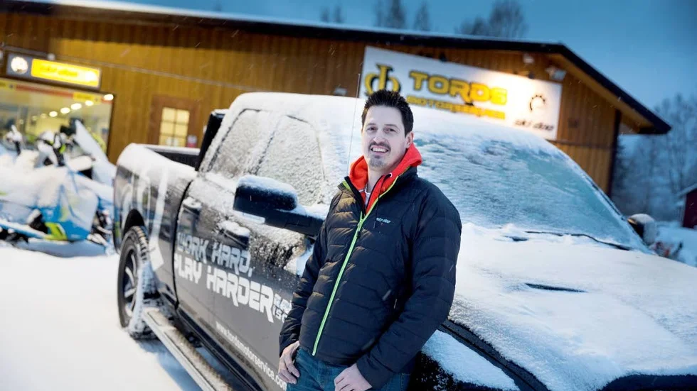 Stefan Sundström, Tords motorservice, säger att det nu känns jättebra. "Det känns så bra som det kan kännas. Polaris är så positiv och det känns bra med en så stor aktör i ryggen."