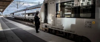 Förmiddagsstörningar i tågtrafiken