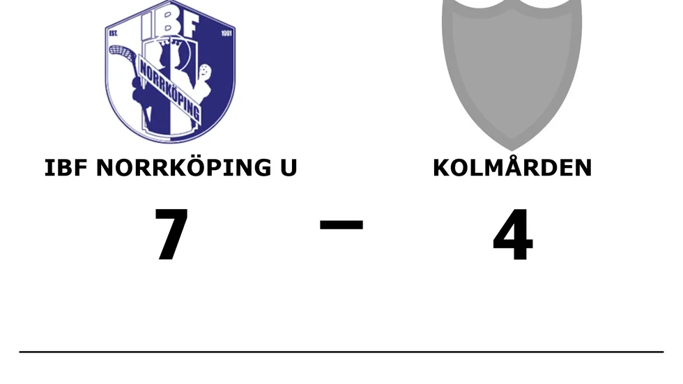 IBF Norrköping U-lag vann mot IBF Kolmården Wild Animals