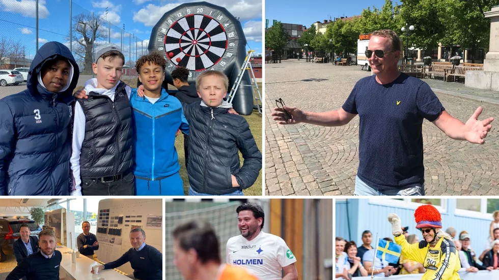 Skvallerspalten vecka 14. Maiffest med fotbollsdart och kompisarna Zahir Adam, Islam Musayev, Lucien Andersson och Kaj Karlgren. Stadsfest i sommar med Henrik Elofsson, fotbollsvimmel i bilhall, kända pappor i Maif där Jonny Rödlund inte är den ende, och så var Stig Johanssons veterancykel ett av lokala idrottens aprilskämt.