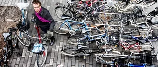 Sju cyklar per dag stjäls i Uppsala