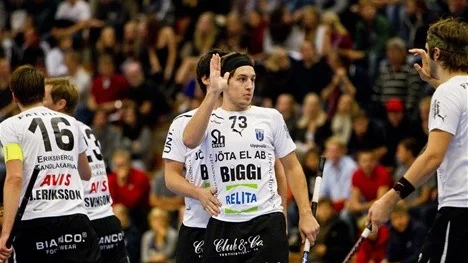 Billy Nilsson gjorde Sirius första mål i matchen mot Pixbo.