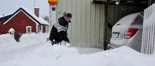 Dagarna då Öregrund snöade igen
