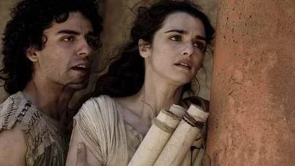 Oscar Issac som Orestes och Rachel Weisz som Hypatia
Stillbildsfoto: Teresa Isasi