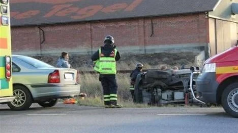 Trafikolycka i Vittinge.