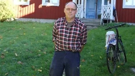 Lantbrukaren Anders Johansson från Heby.