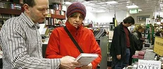 Bokhandelns storsäljare tog slut i julruschen