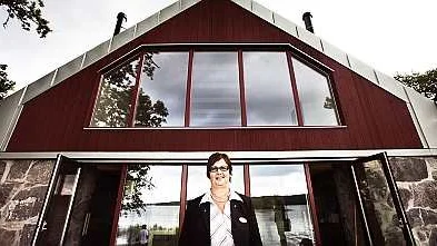Birgitta Holmlund hoppas på anläggningen Sjöporten.