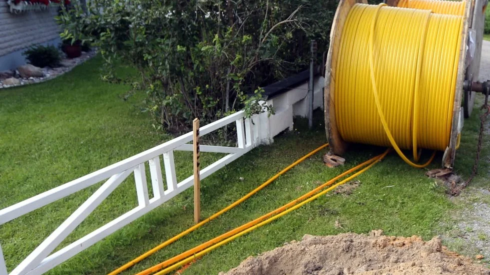 Arkivbild. Allt fler Knivstabor får tillgång till nätet via fiber.