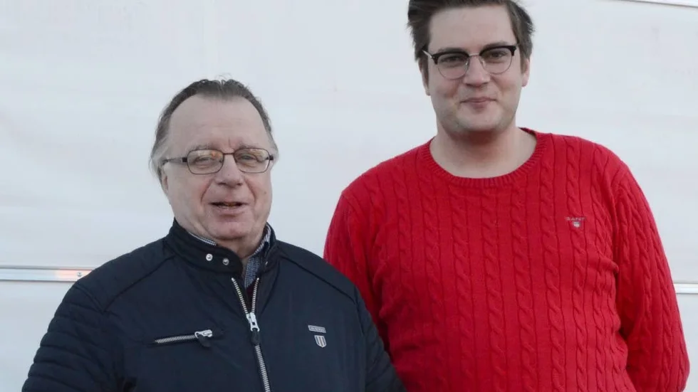 Gällivareföretaget Beyron Door expanderar i och med köpet av Bröderna Molnbergs montage i Luleå. Anders Beyron och Rasmus Beyron på bild.