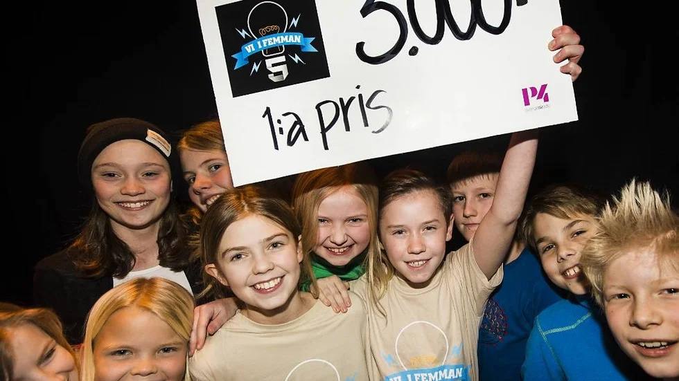 I tisdags vann klass 5c2 från Tiundaskolan den lokala "Vi i femman"-deltävlingen. Under torsdagens kvalomgång gick det inte riktigt hela vägen.