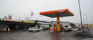 Man tog stryptag vid bensinmack
