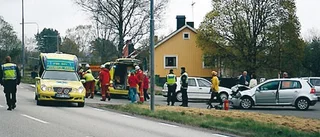 Trafikolycka i Bruzaholm