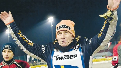Isracinglegenden Per-Olof "Posa" Serenius kommer till Målilla och G&B Arena på fredag.