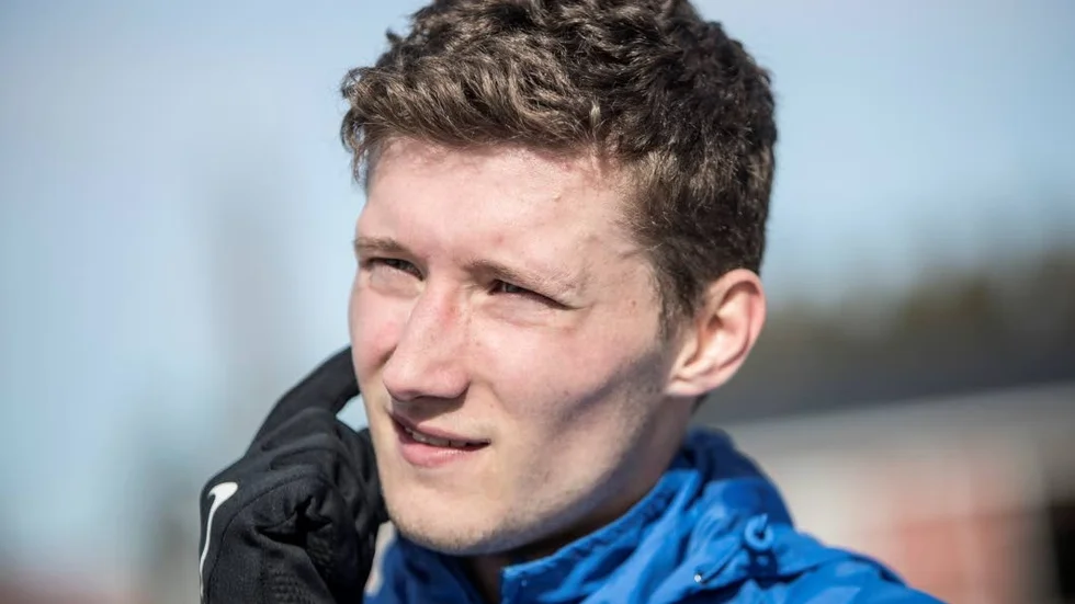 Jakob Bergman trivs bra i sitt nya lag.