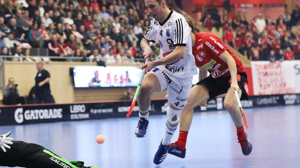 Jakob Drews satte 1–1-bollen bakom Viktor Klintsten och låg även bakom 2–1 och 3–2.