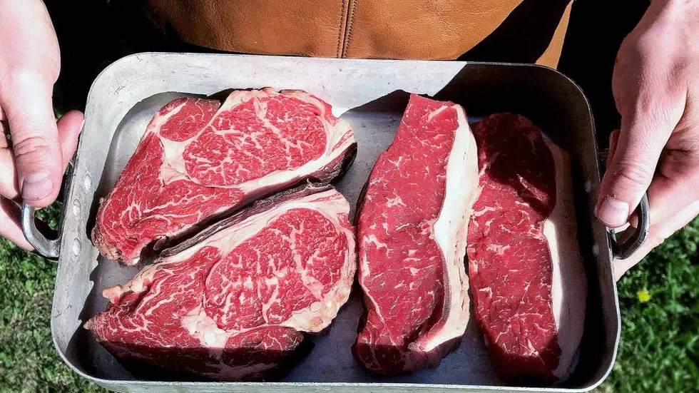 I sommar kan Öregrundsborna äta noga utvalt kött till grillkvällen.